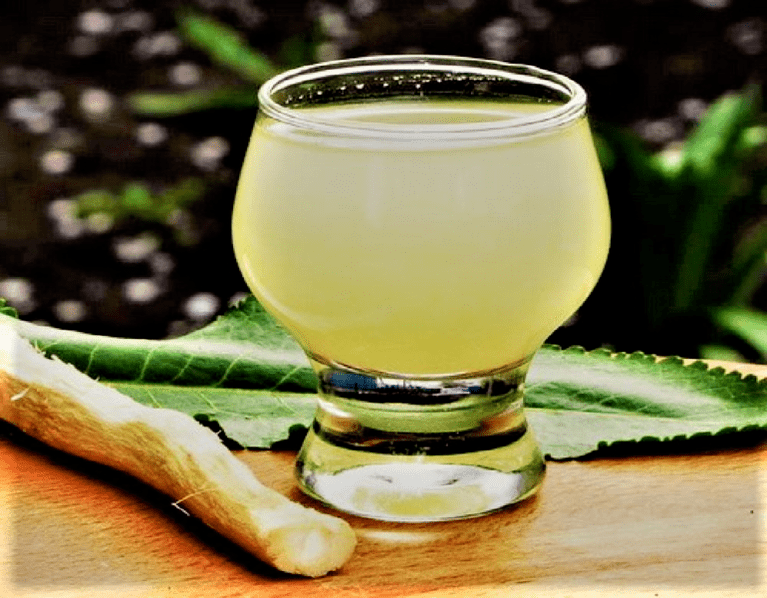 Horseradish drink for potential